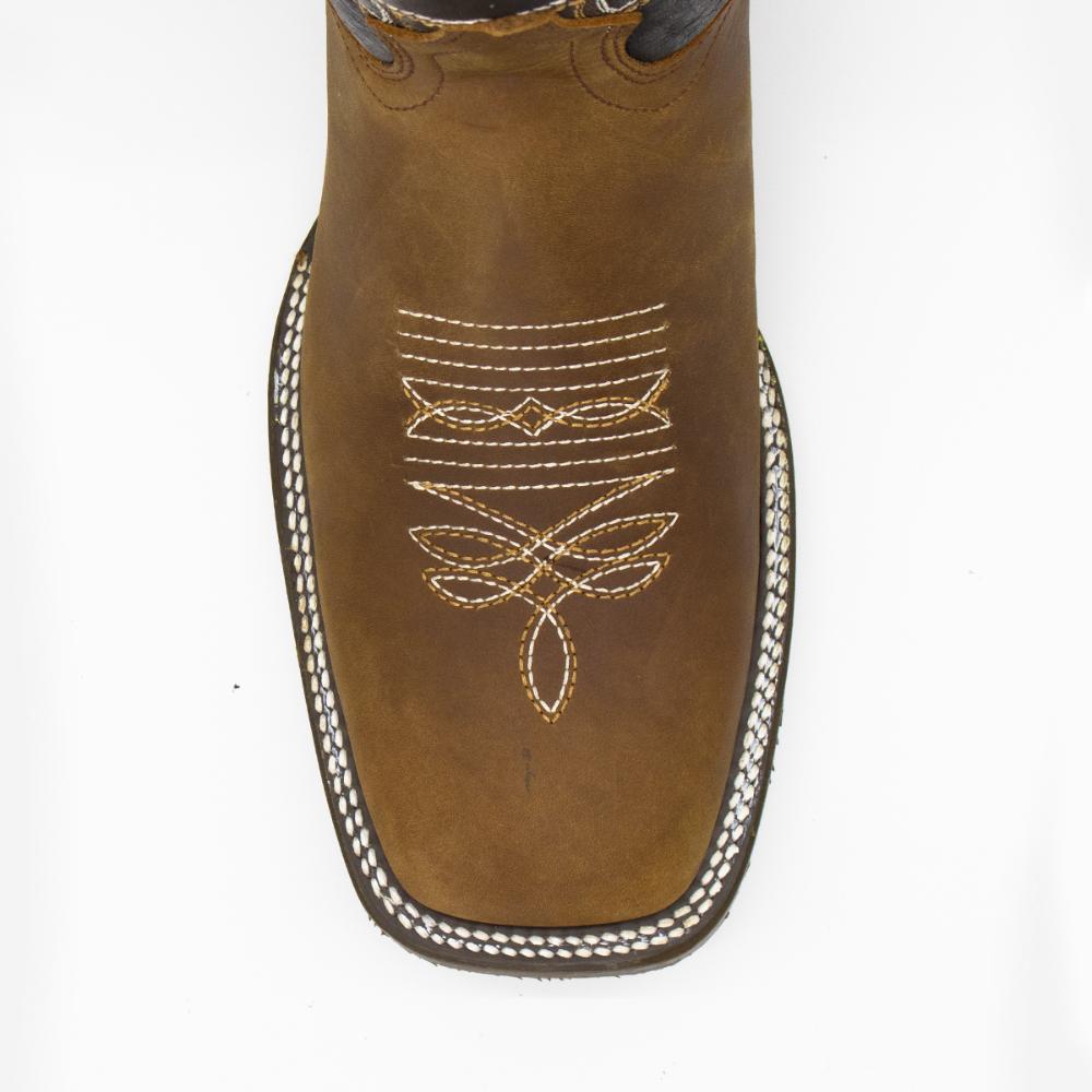 BOTAS MALBORO MIEL PIEL DE RES