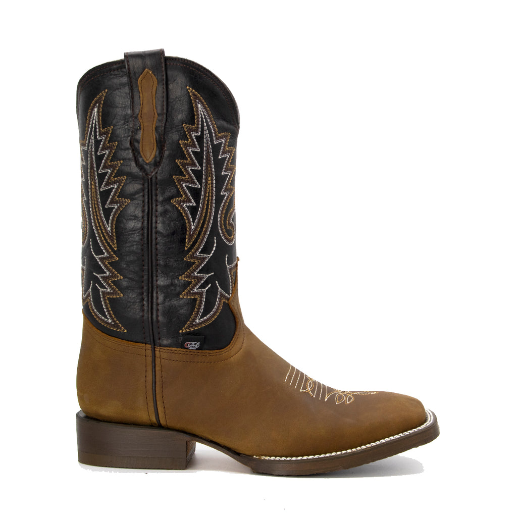 BOTAS MALBORO MIEL PIEL DE RES
