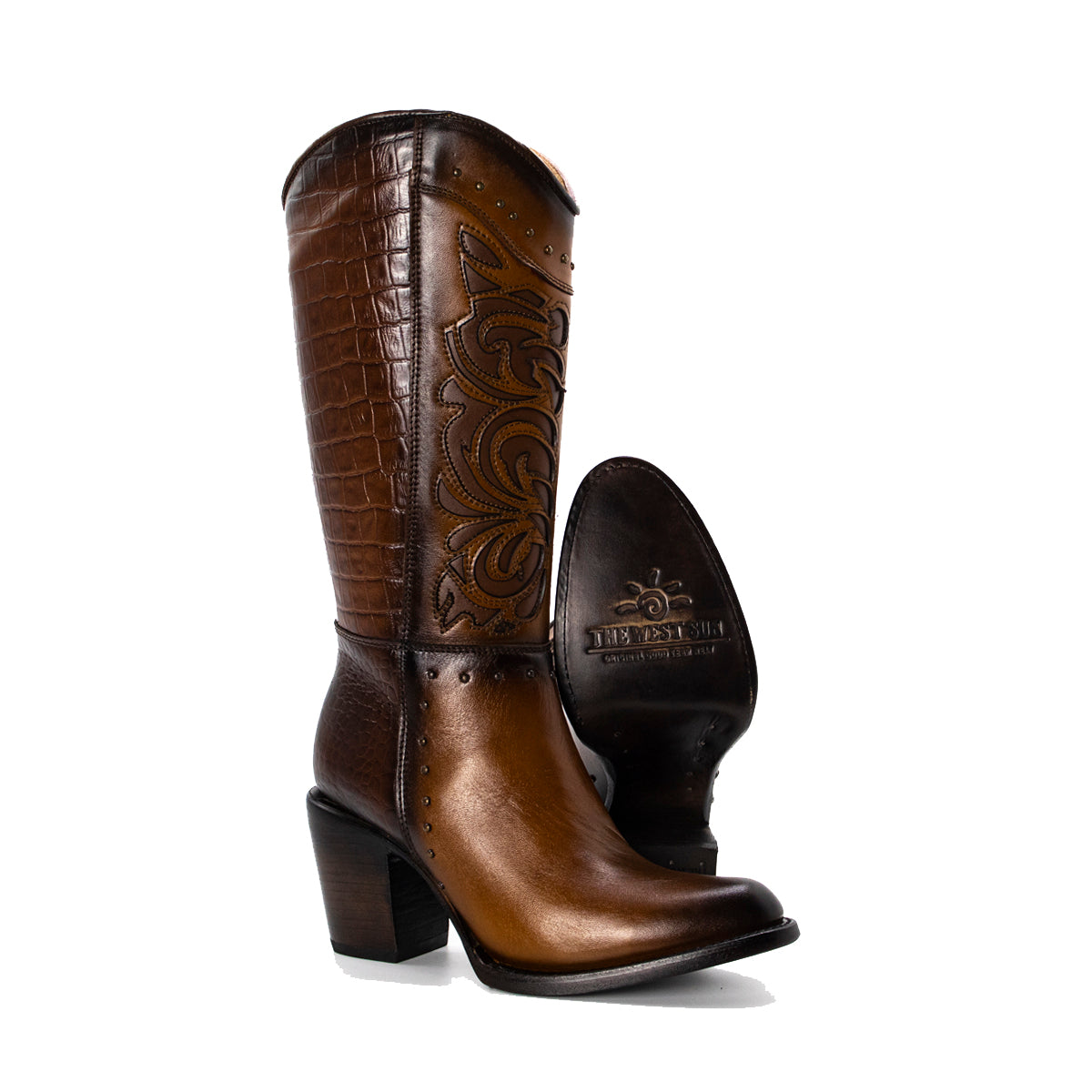 BOTAS DAMA MEDUSA MIEL