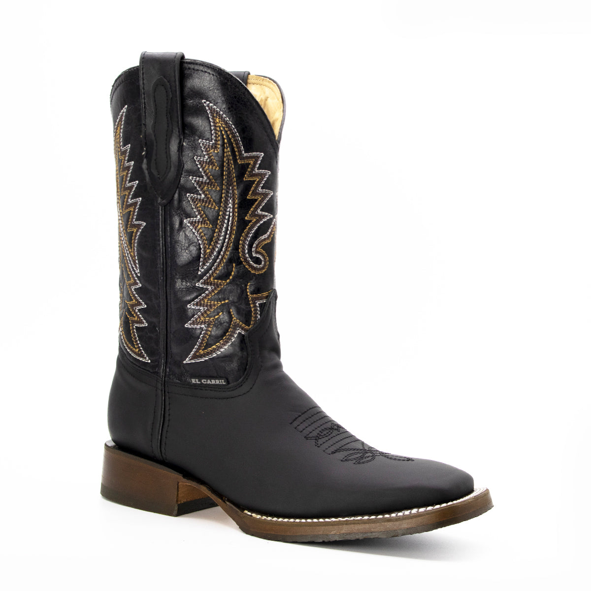 BOTAS MALBORO NEGRO PIEL DE RES
