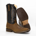 BOTAS MALBORO MIEL PIEL DE RES