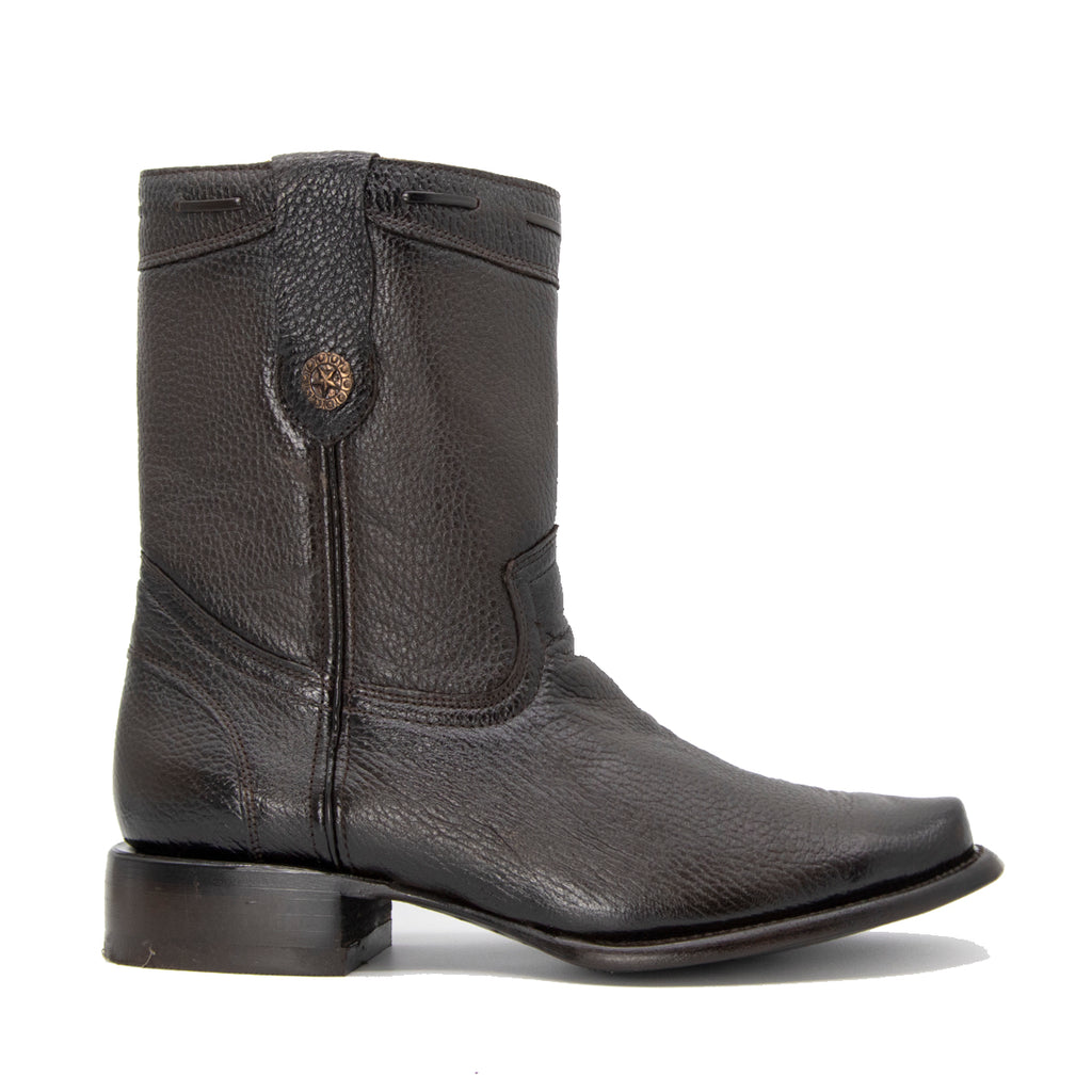 BOTAS ARMENTA PIEL DE VENADO CAFE