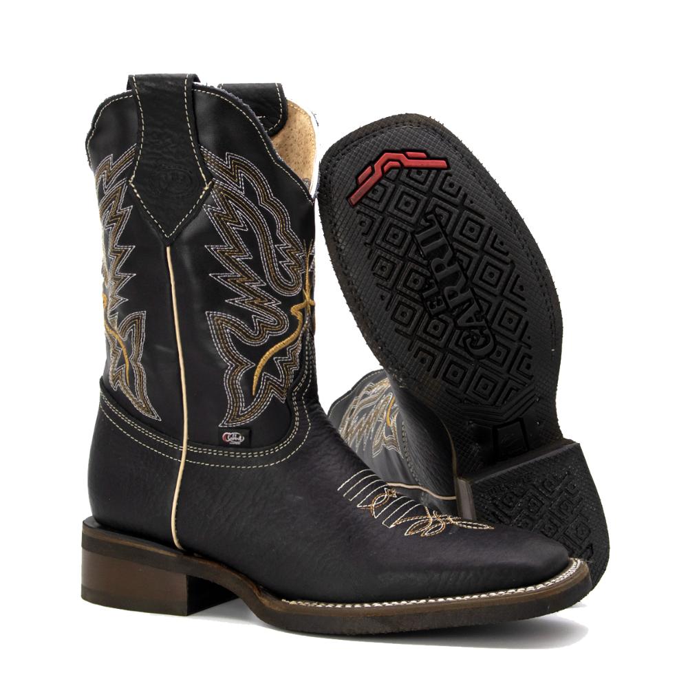 BOTAS TUCSON NEGRO PIEL DE RES