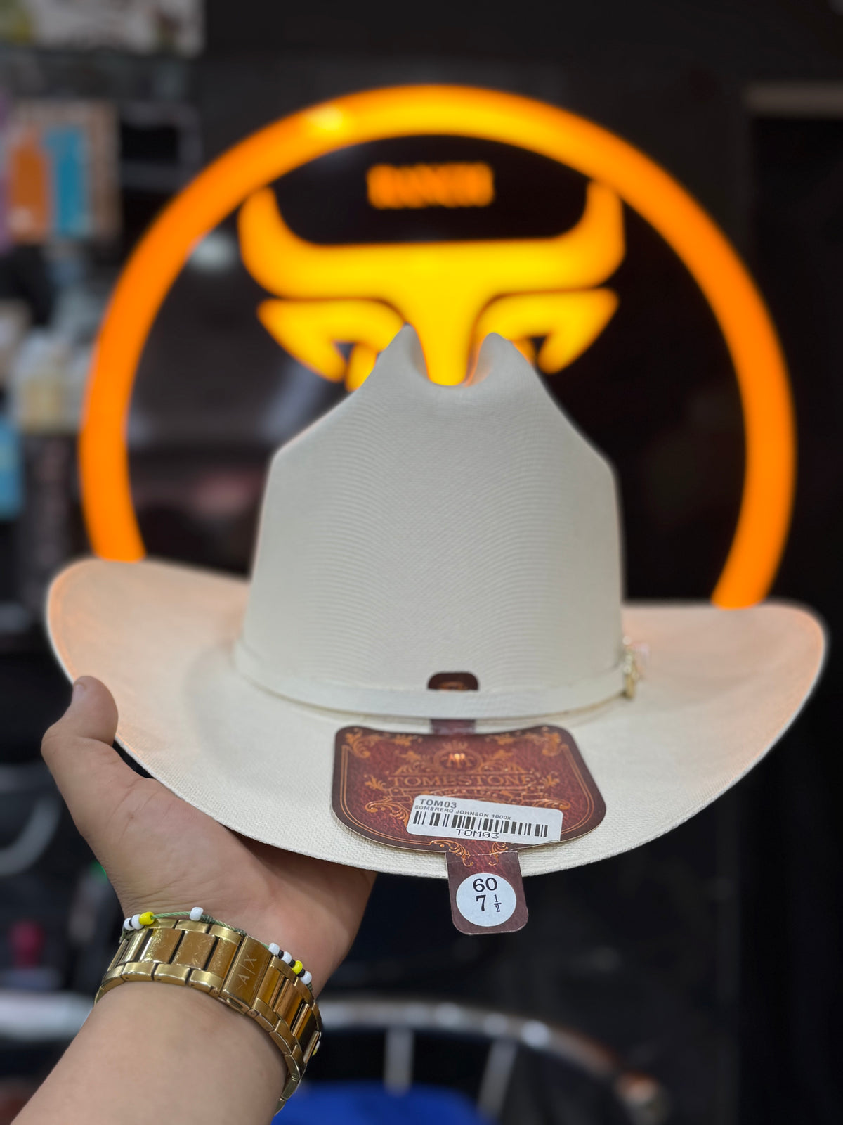 SOMBRERO TOMBSTONE ORIGINAL ESTILO SINALOA