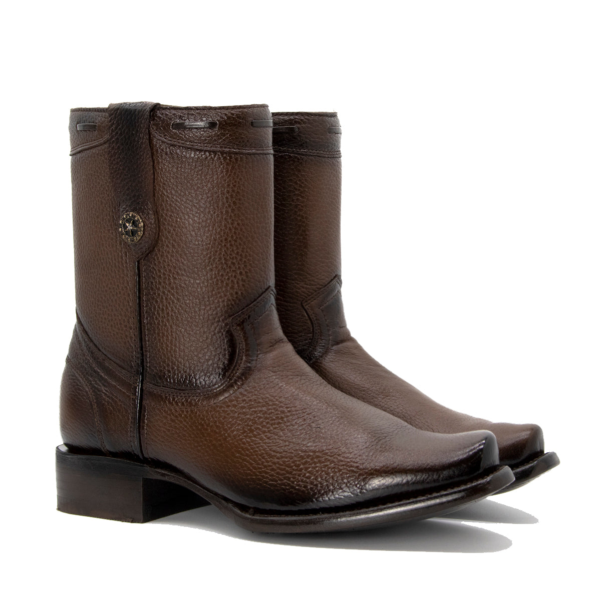 BOTAS ARMENTA PIEL DE VENADO BRANDY