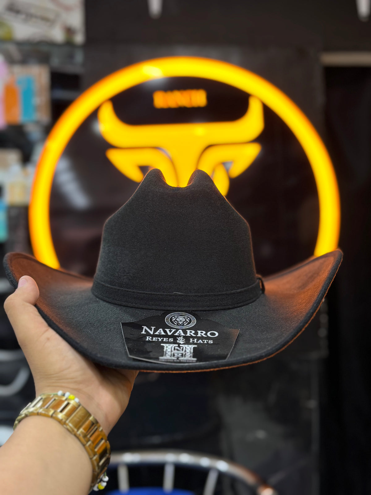 SOMBRERO NAVARRO NEGRO UNITALLA