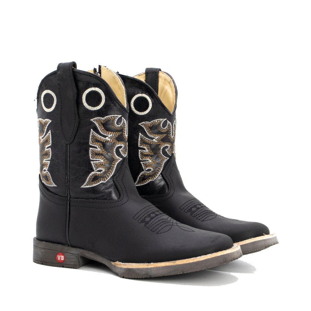BOTA NIÑO POTRILLO NEGRO