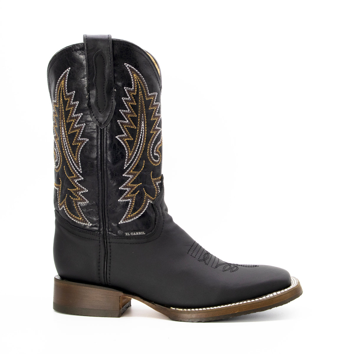 BOTAS MALBORO NEGRO PIEL DE RES