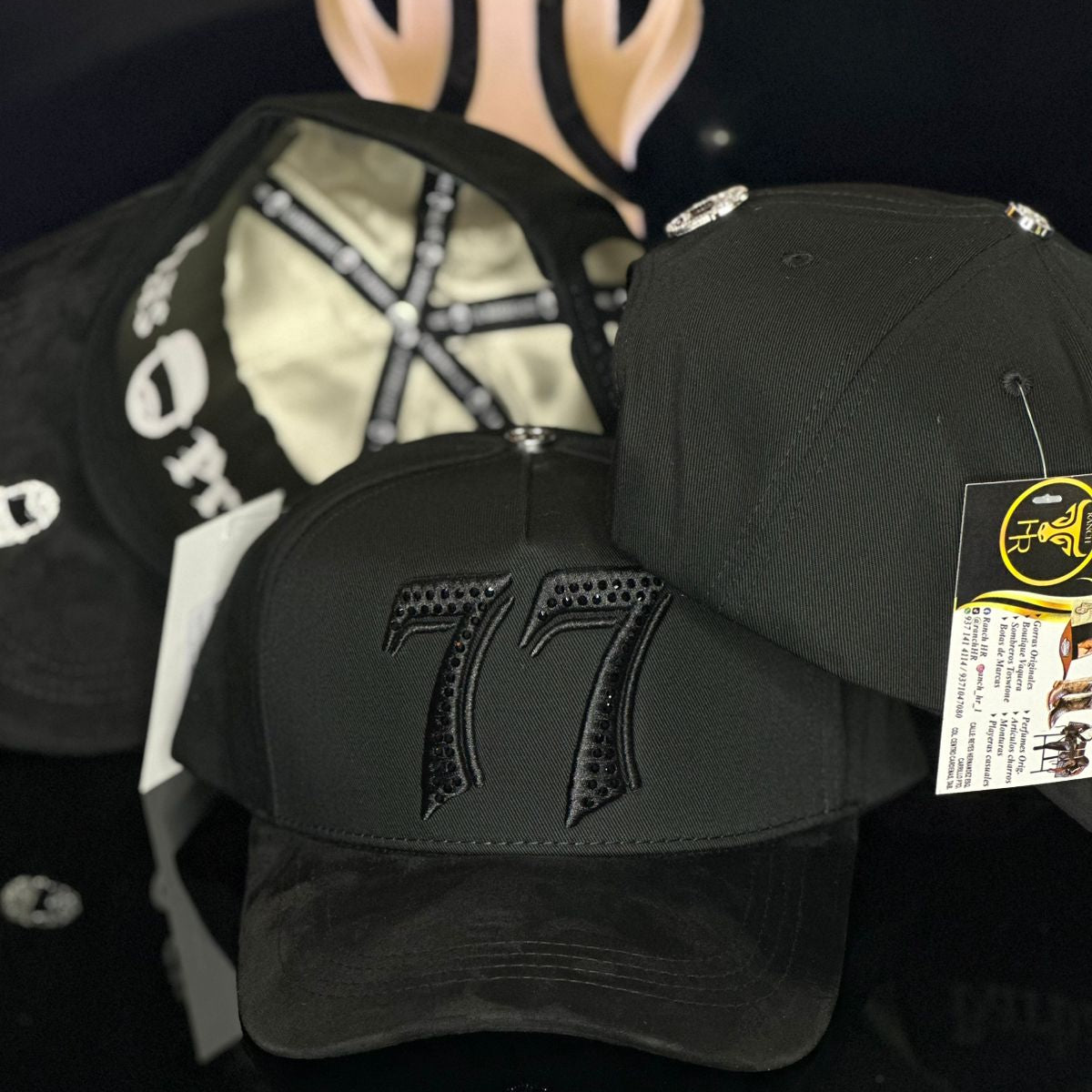 BARBA HATS-77 BLACK CALIDAD G5 1.1 QUALITY