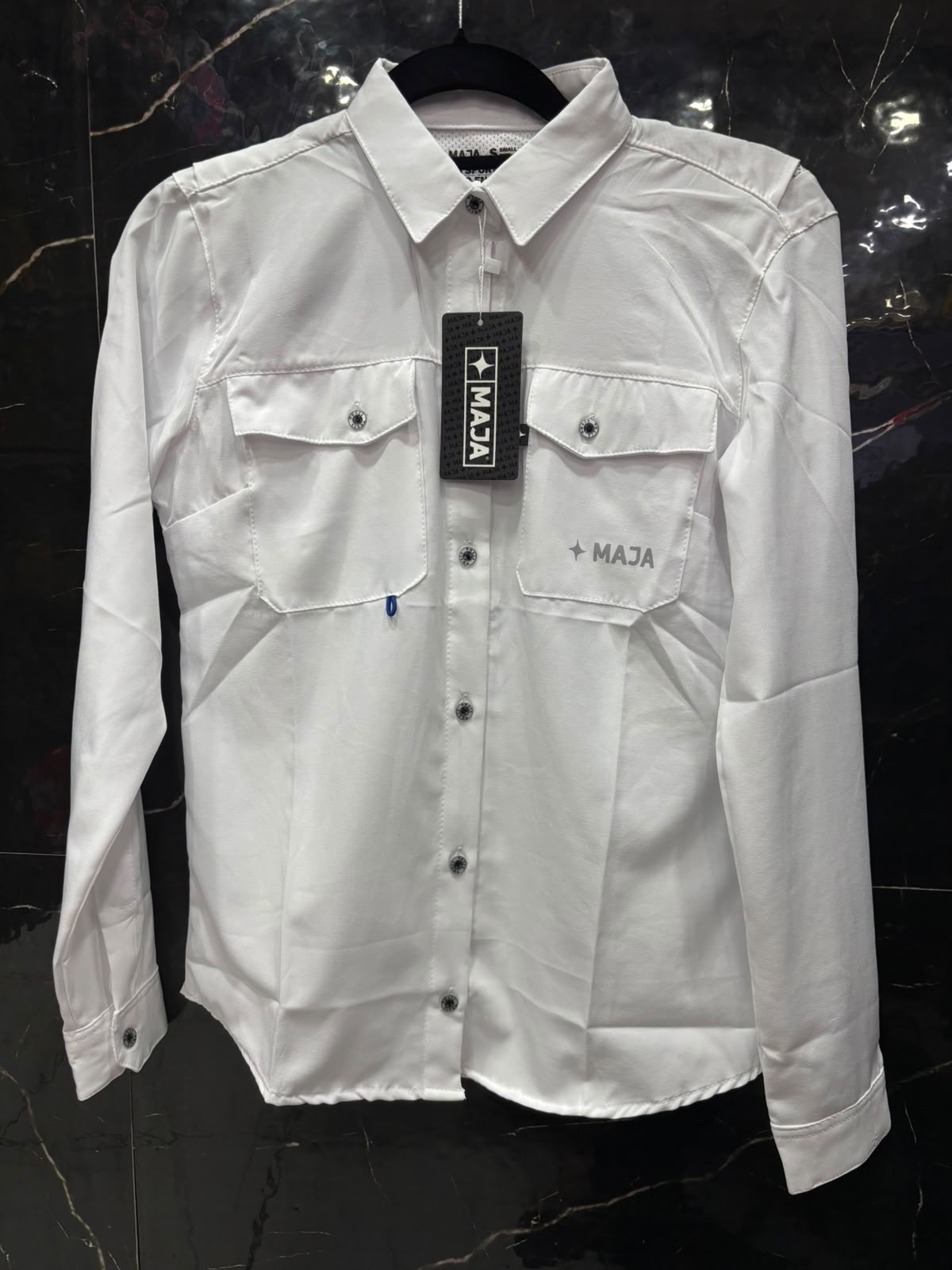 CAMISA MAJA DE DAMA ,MANGA LARGA IMPERMEABLE