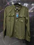 CAMISA MAJA DE DAMA ,MANGA LARGA IMPERMEABLE