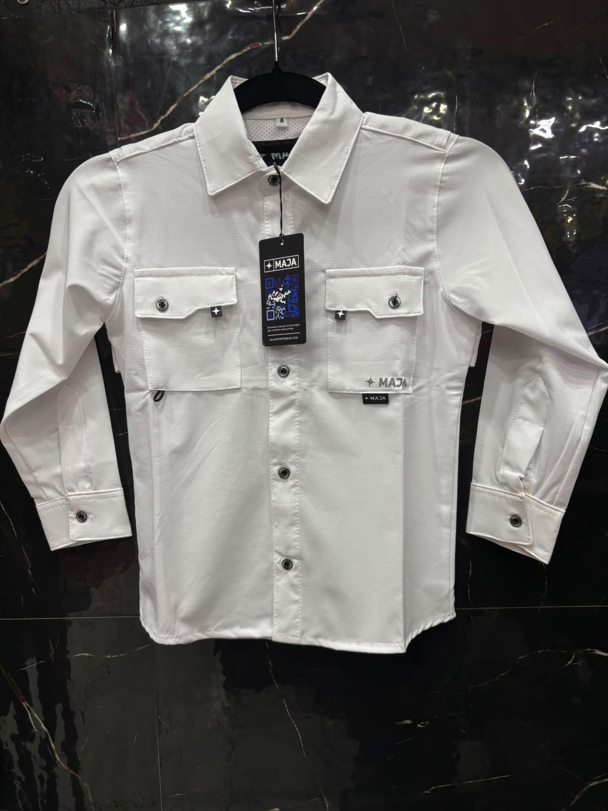 CAMISA MAJA DE NIÑO MANGA LARGA IMPERMEABLE