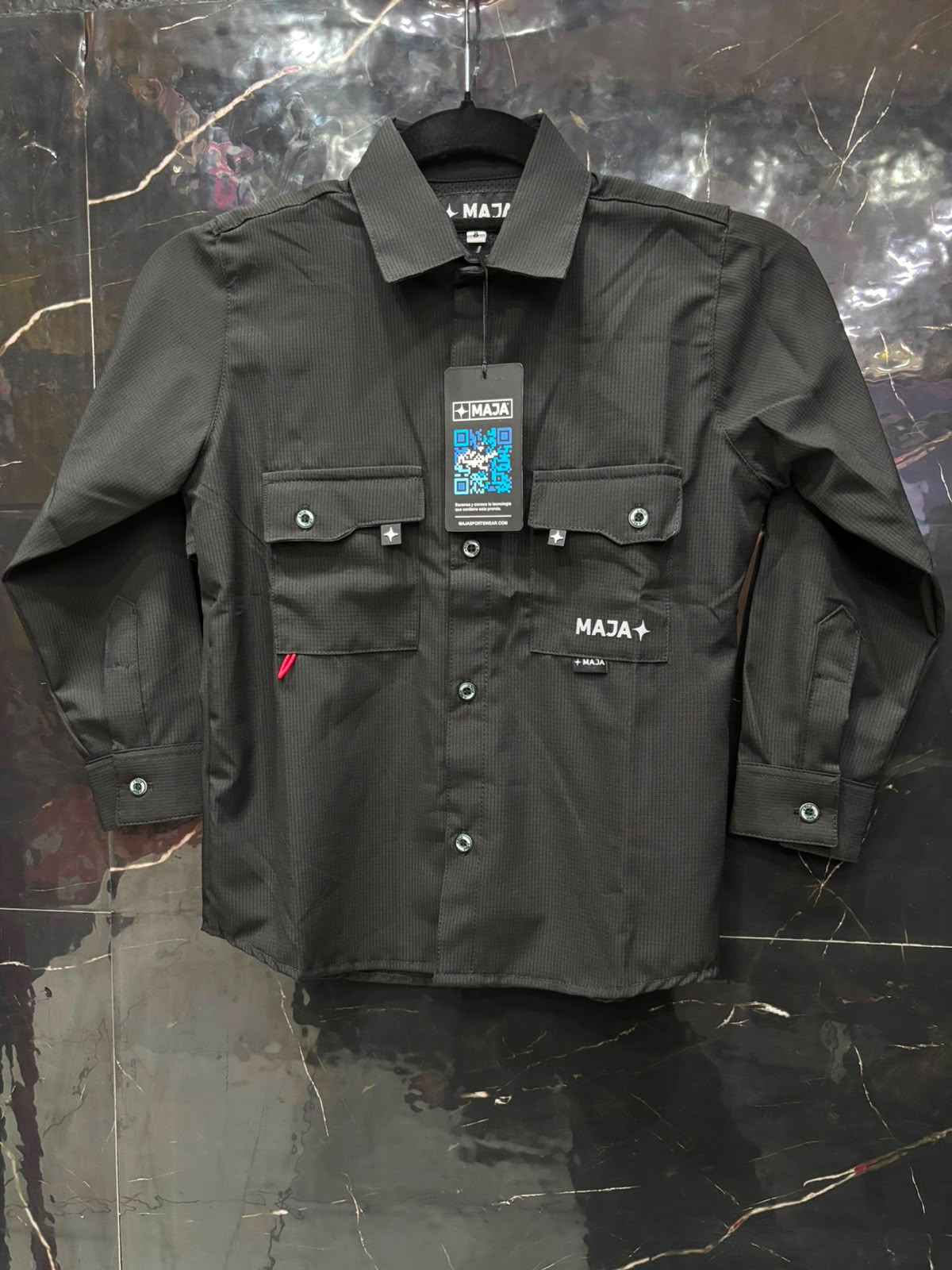 CAMISA MAJA DE NIÑO MANGA LARGA IMPERMEABLE