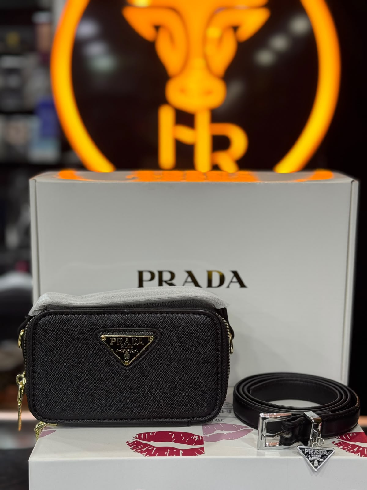 MINI BOLSO DE DAMA PRADA
