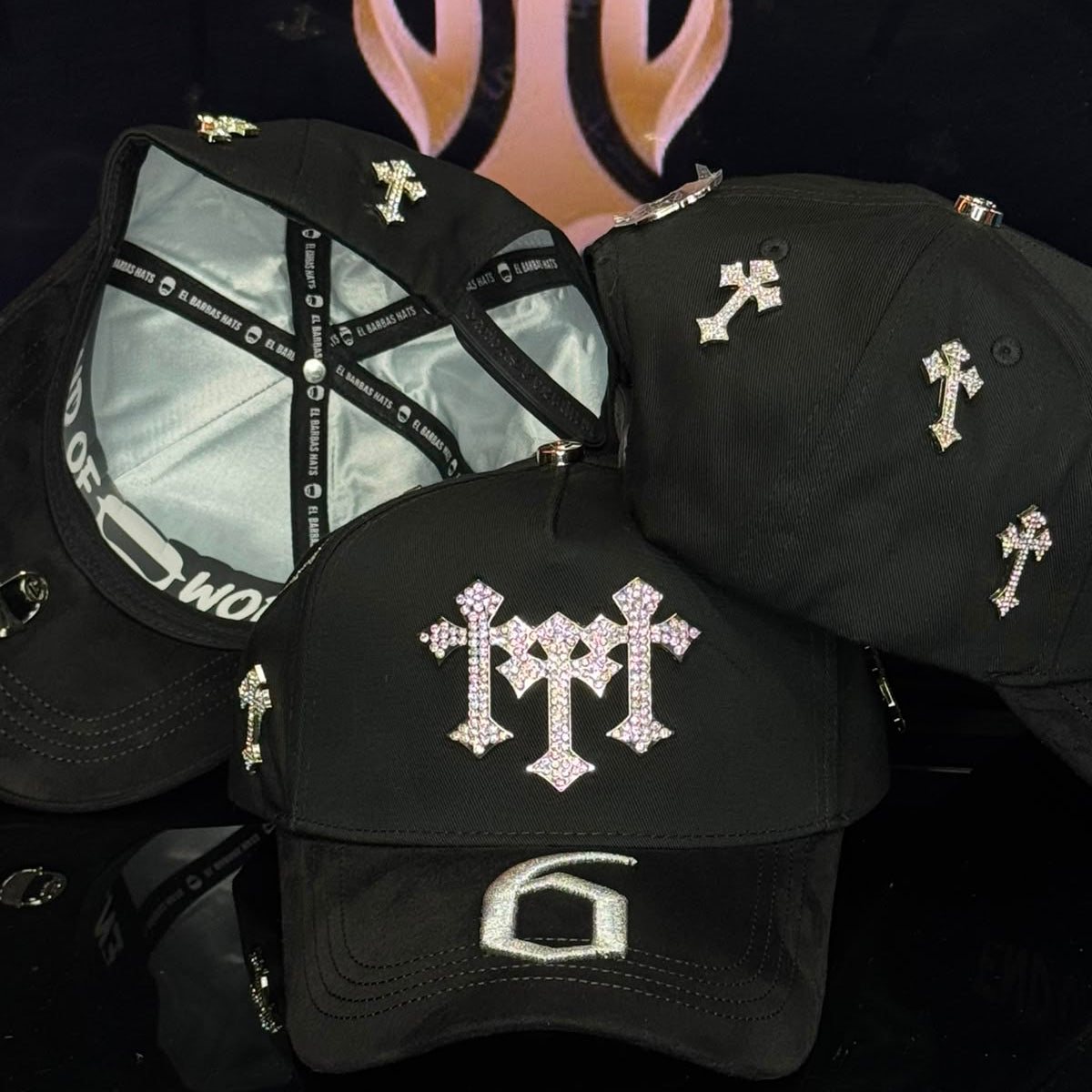 BARBA HATS-CHORME 6