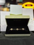 VAN & CLEEF DE PLATA 9.25 BAÑADAS EN ORO DE 10 KL