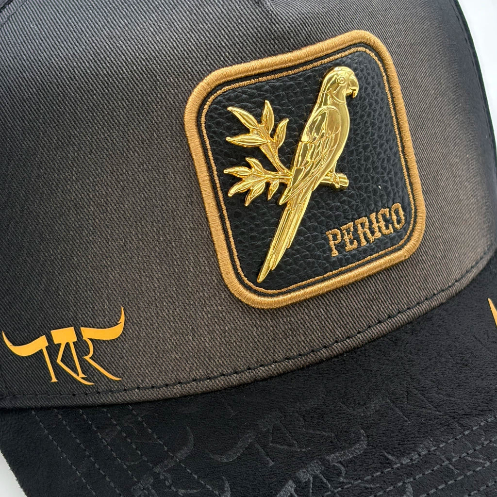 GORRA THE KING RANCH // PERICO BLACK/BROWN