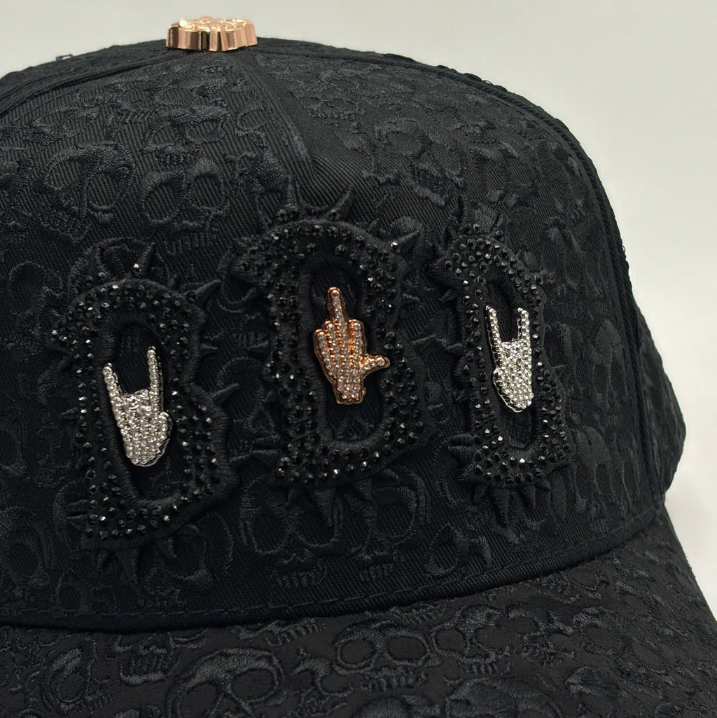 GORRA BARBAS HATS // BBB HAND SKULL