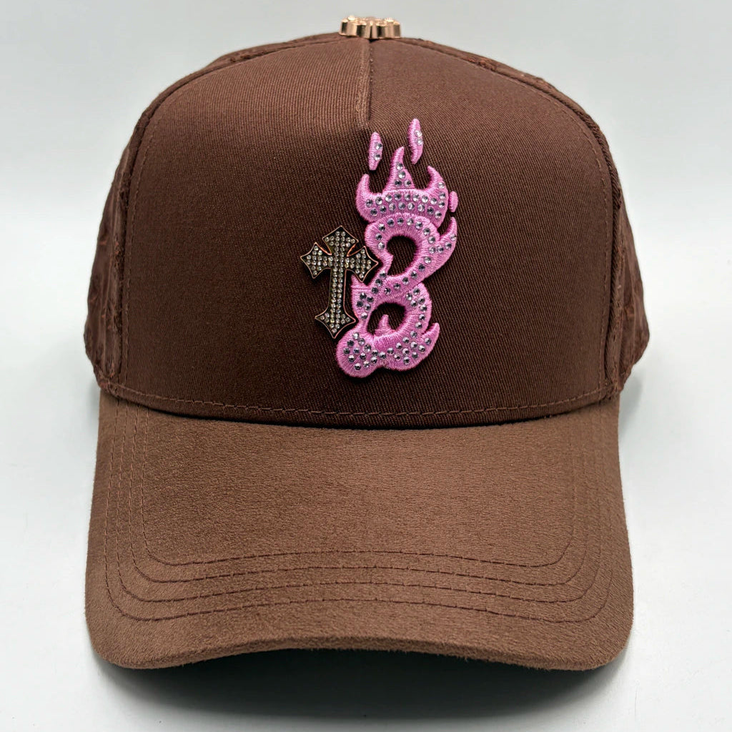 GORRA BARBAS HATS // B-CROSS PINK