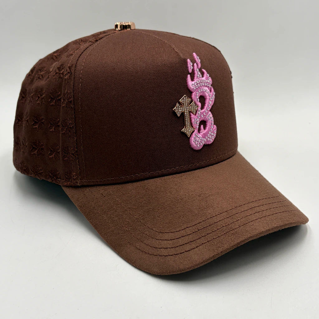 GORRA BARBAS HATS // B-CROSS PINK