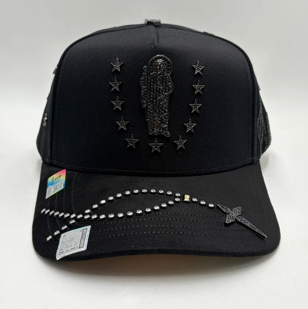 GORRA BIG BOSS // SAN JUDAS STAR TOTAL BLACK