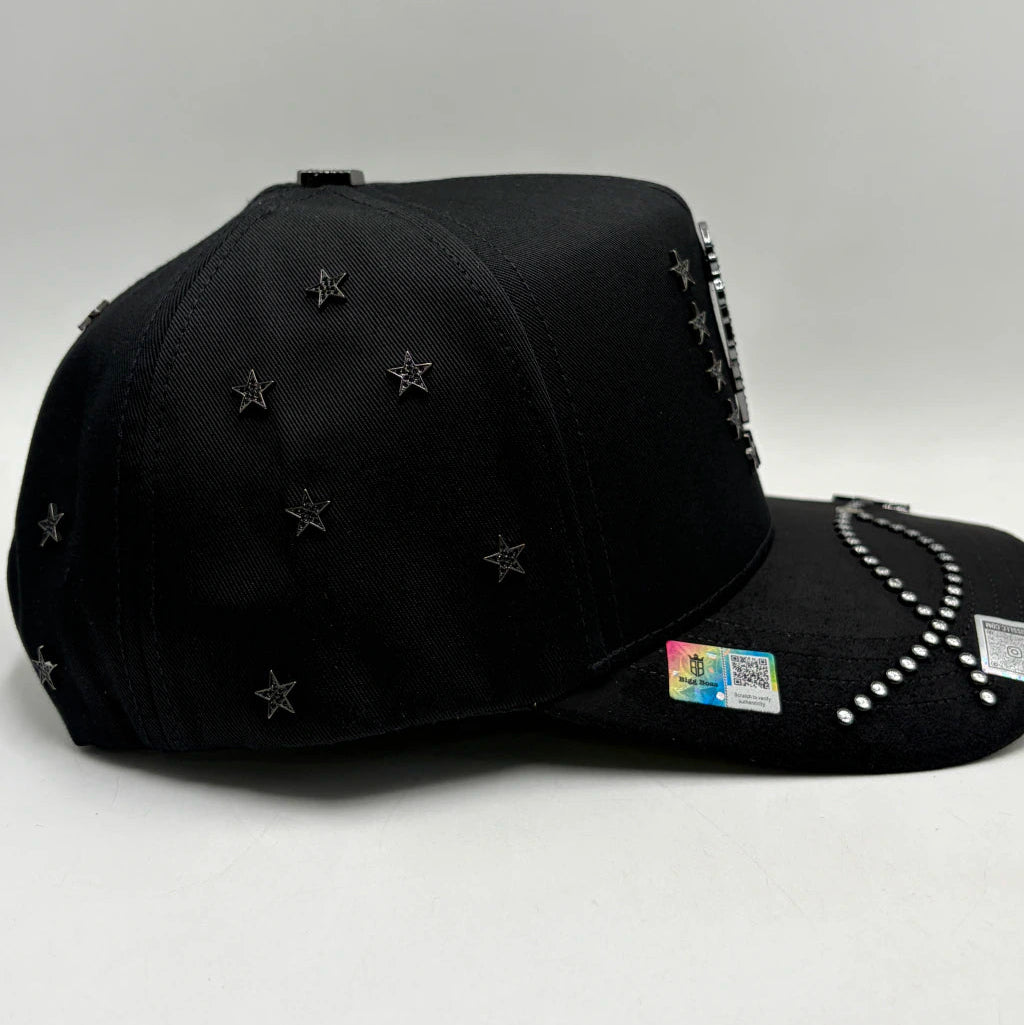 GORRA BIG BOSS // SAN JUDAS STAR TOTAL BLACK